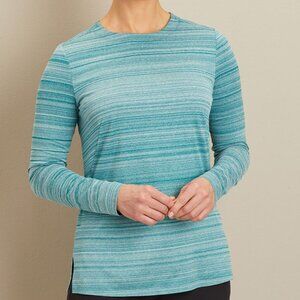 Women's DULUTH TRADING CO. Summer Hours Long Sleeve Shirt- Size Small